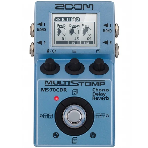 Zoom MS-70CDR MultiStomp Effects Pedal