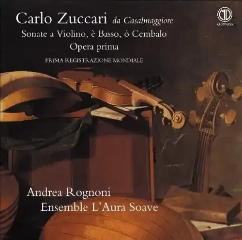 Zuccari / Rognoni / Cantalupi Sonate a Violino – COMPACT DISCS